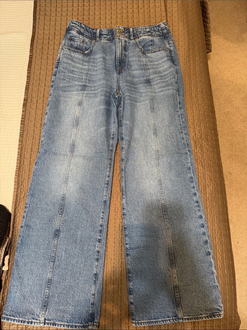 LOFT Wide-Leg Jeans 29